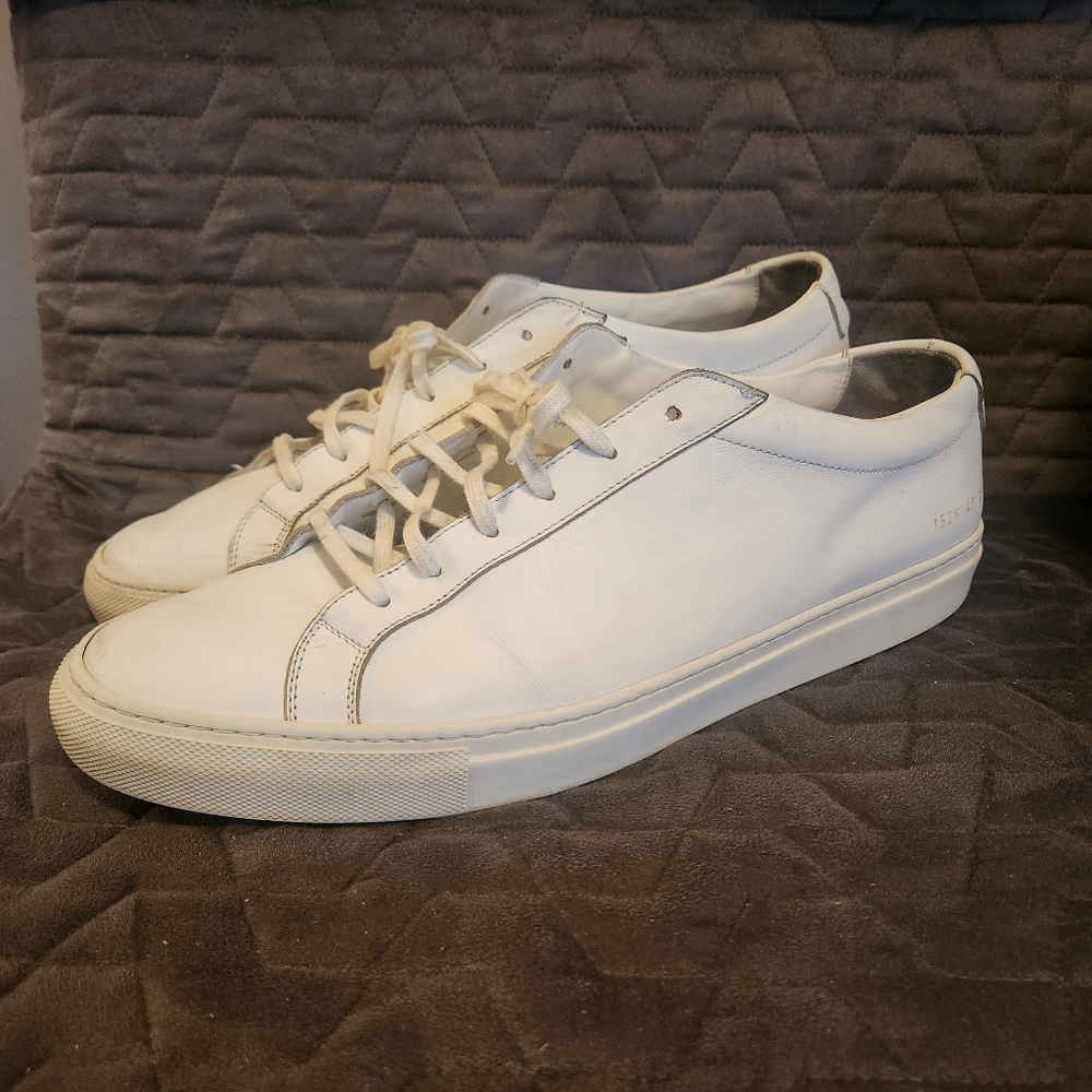 Commom Projects Original Achilles Low Sneakers Mens US 13 EU 46 Leather